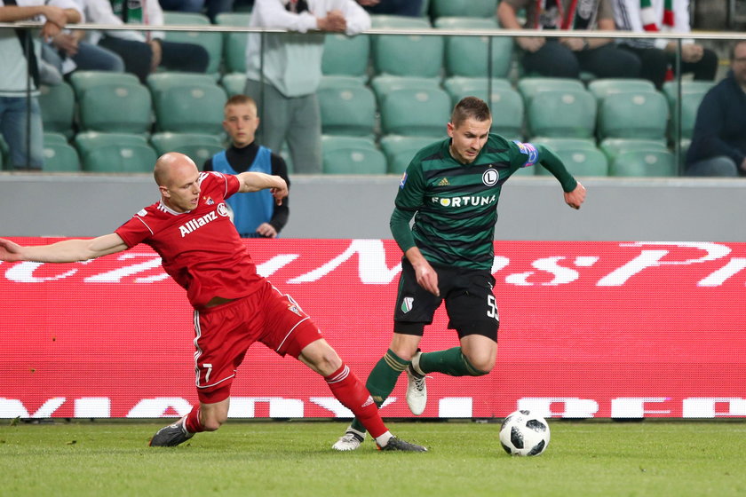 Pilka nozna. Puchar Polski. Legia Warszawa - Gornik Zabrze. 18.04.2018