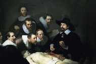 Lekcja anatomii doktora Tulpa Rembrandt van Rijn malarstwo sztuka