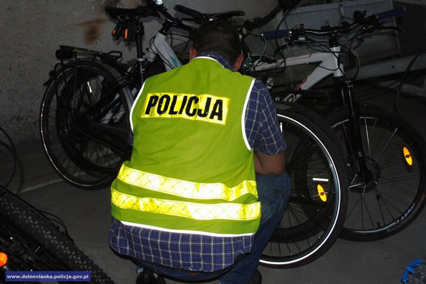 Gang złodziei rowerów rozbity