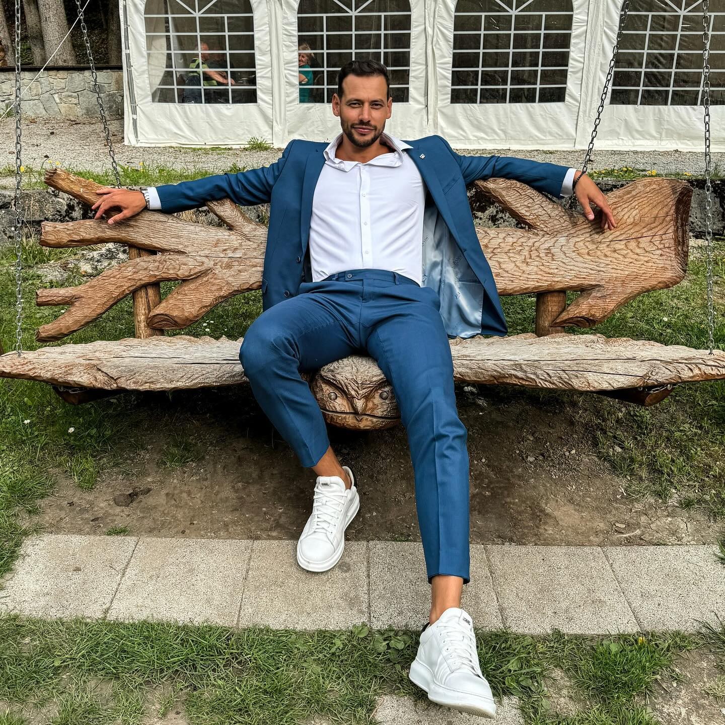 Model a bývalý účastník Farmy 10 Michal Gajdošech.