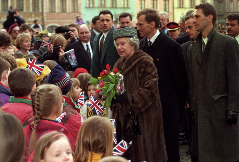 Elżbieta II i książę Filip w Polsce, 1996 rok