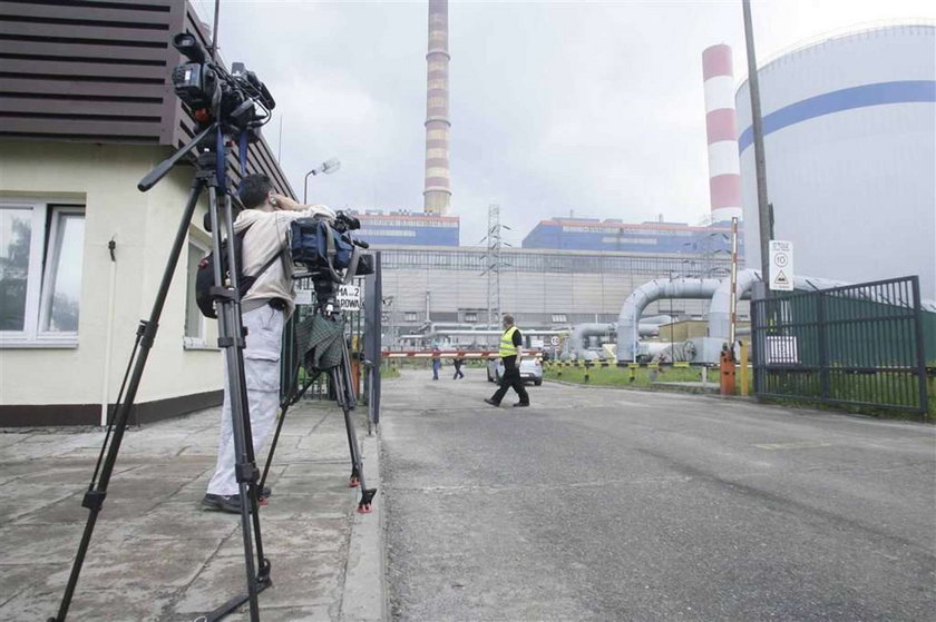 Pożar elektrociepłowni. Siekierki w ogniu