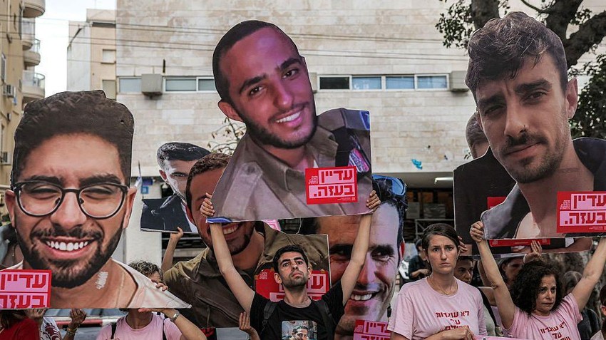 Protesti u Izraelu, na kojima se tražilo oslobađanje talaca, trajali su tokom rata u Gazi | Foto: AHMAD GHARABLI/AFP via Getty Images