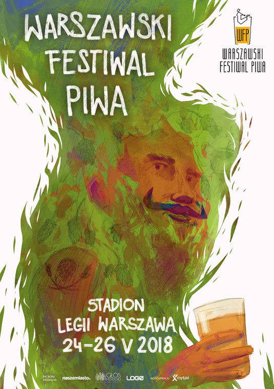 8 Warszawski Festiwal Piwa - plakat