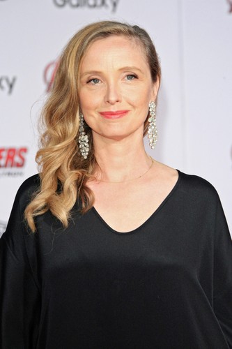 Julie Delpy na premierze filmu 'Avengers: Czas Ultrona'