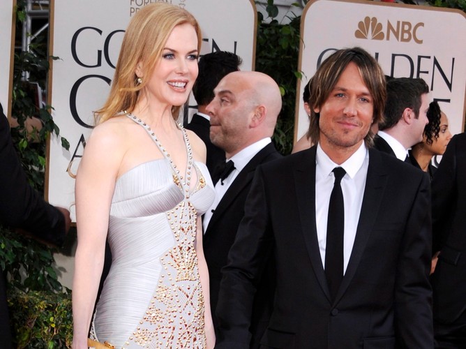 Nicole Kidman i jej mąż Keith Urban