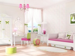 Nie taki róż straszny: urocze i stylowe aranżacje pokoju dla dziewczynki