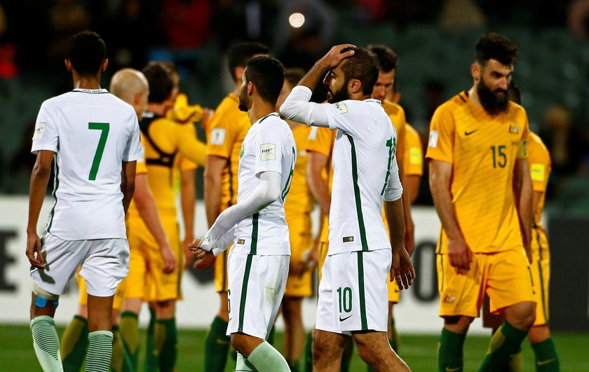 Niezrozumiałe zachowanie saudyjskich piłkarzy