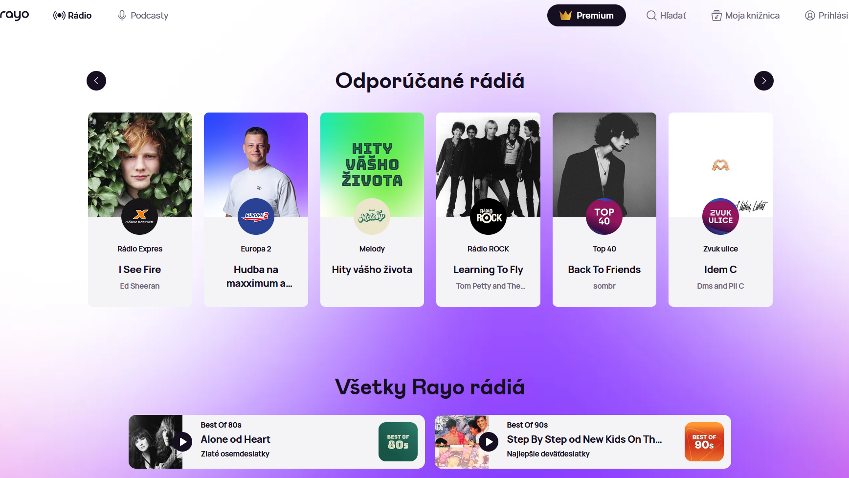 Na Slovensko prichádza nová audio aplikácia. Je za ňou Expres, ponúka aj nové rádiá