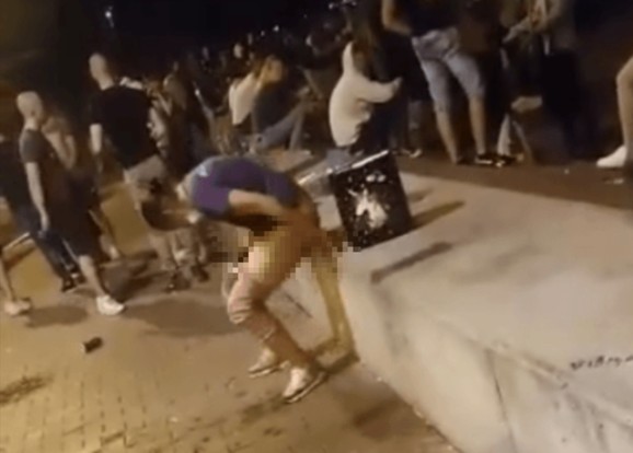 Novi Sad, skandal na keju