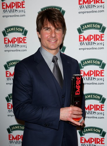 Tom Cruise uhonorowany Jameson Empire Awards 2014