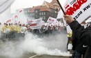 KATOWICE MANIFESTACJA GÓRNICZYCH ZWIĄZKÓW ZAWODOWYCH