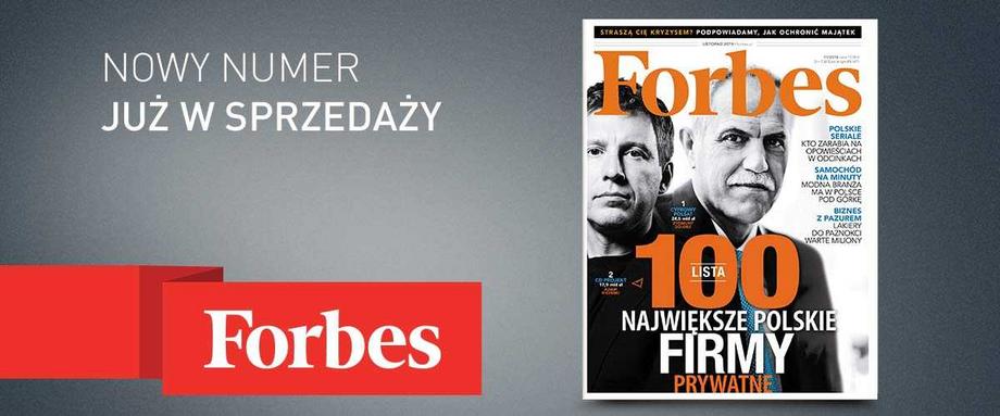 Najnowszy numer magazynu „Forbes” już w sprzedaży