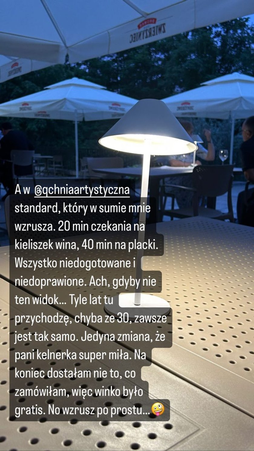 Swoimi wrażeniami z wizyty w restauracji Gessler, Monika podzieliła się na Instagramie.