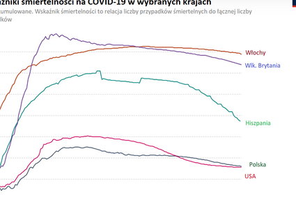 Druga fala koronawirusa mniej zabójcza. Ten wykres pokazuje, co czeka nas wkrótce