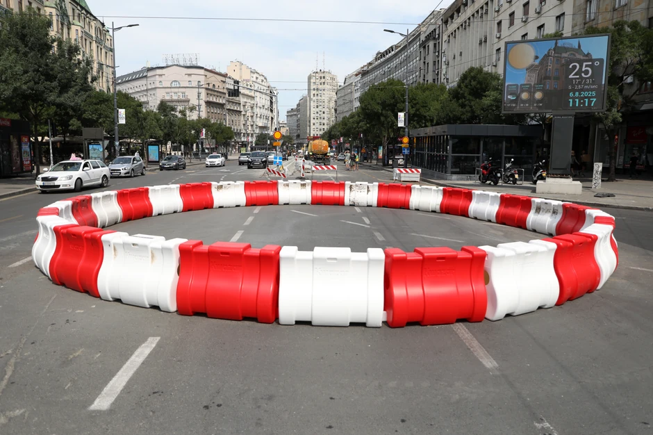 Rekonstrukcija centra Beograd - Terazije