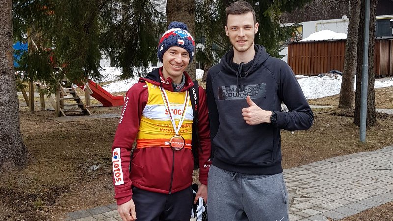 Kamil Stoch i Patrik Vitez