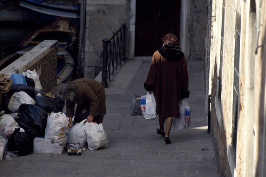 Beskućnici na ulicama Italije