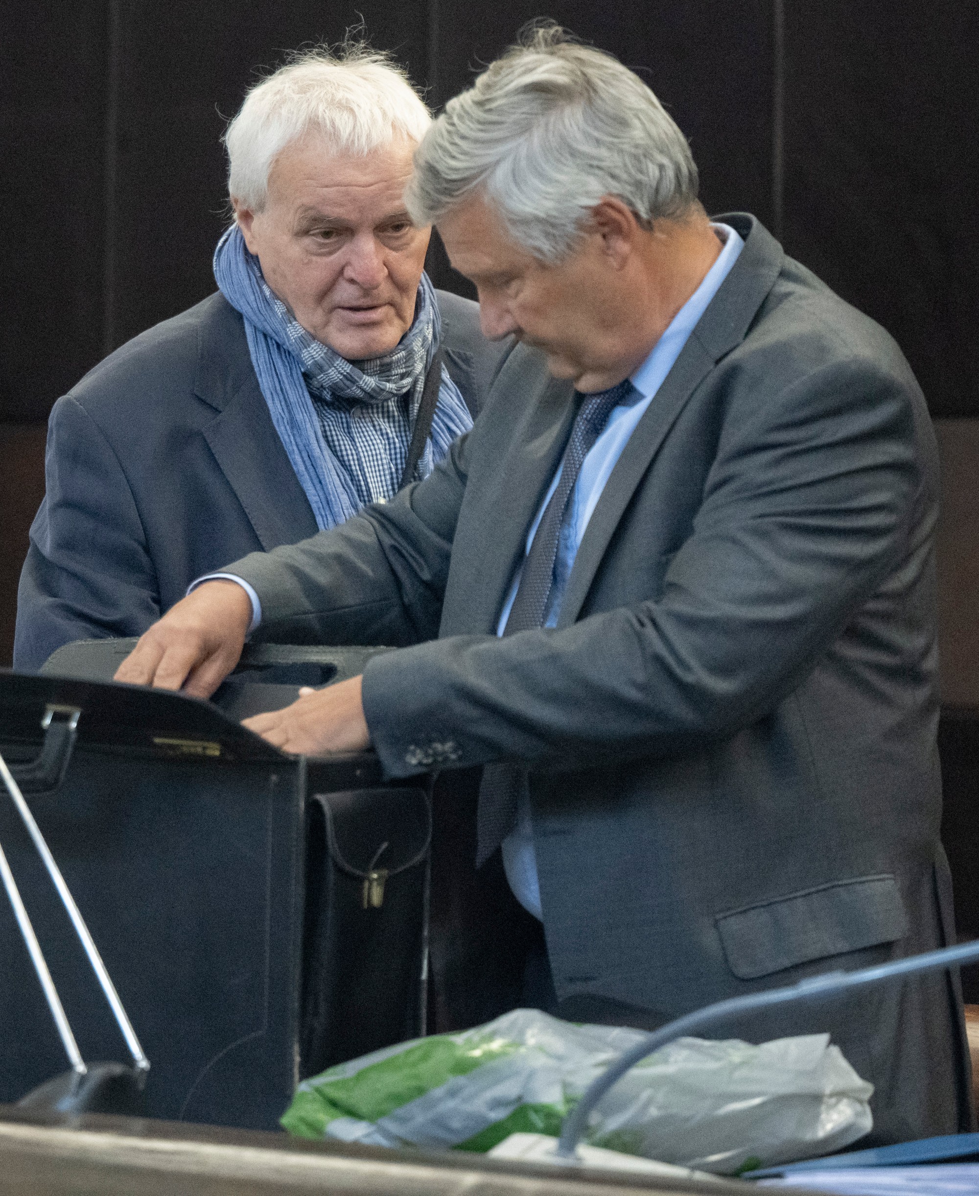 Právoplatne odsúdený František Čerman (vľavo) a jeho advokát.