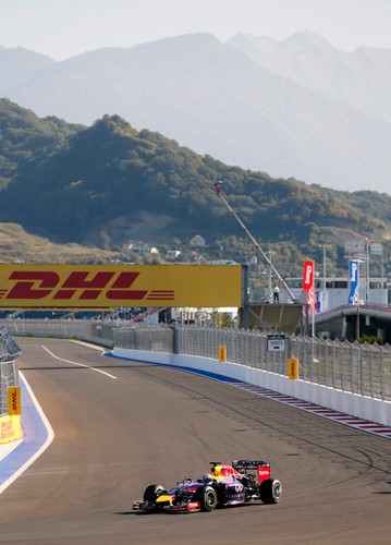 Kierowcy Formuły 1 trenują na torze w Soczi