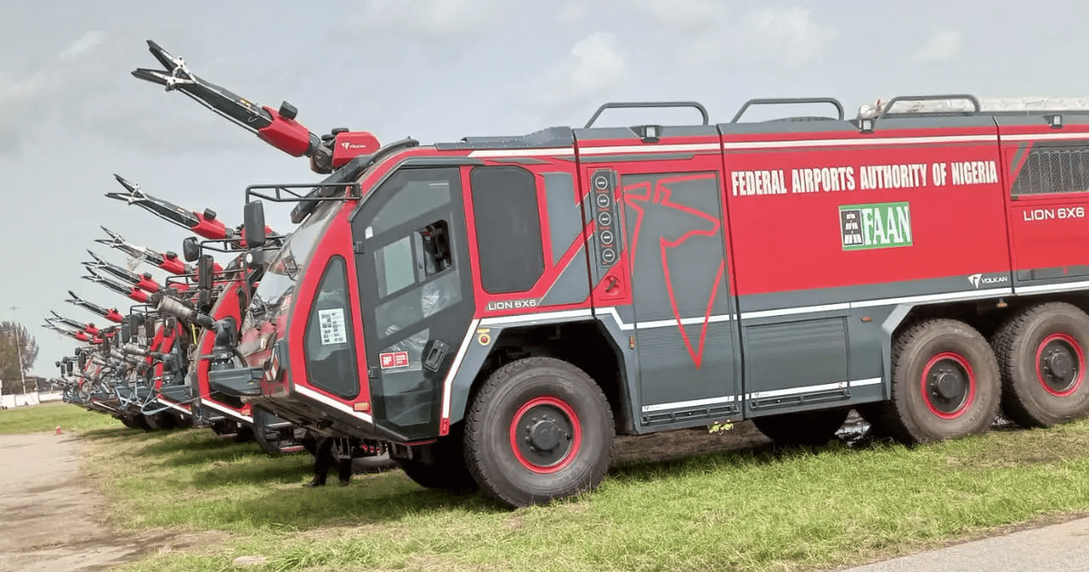 FG buys 10 firefighting trucks worth ₦‎12 billion for airports Pulse
