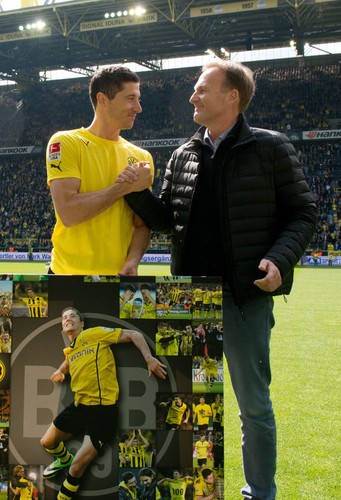 Tak Dortmund pożegnał Roberta Lewandowskiego