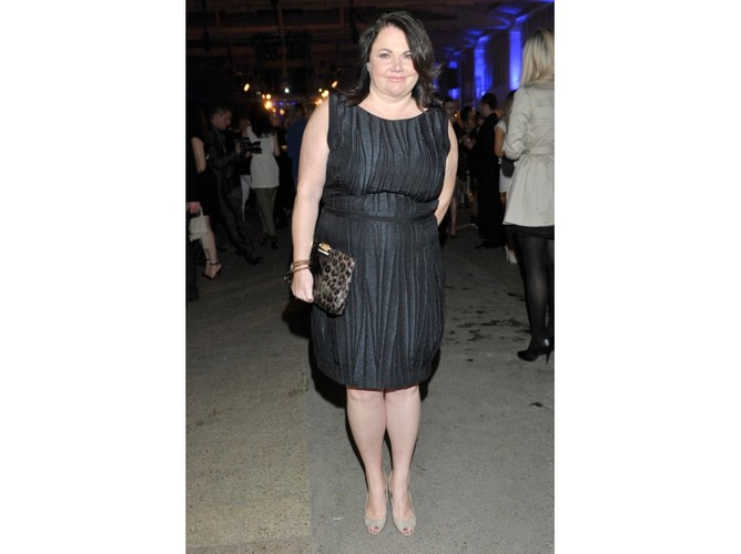 Katarzyna Niezgoda na pokazie Macieja Zienia