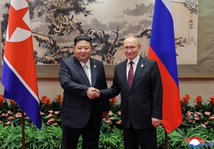 Kim Džong Un i Vladimir Putin