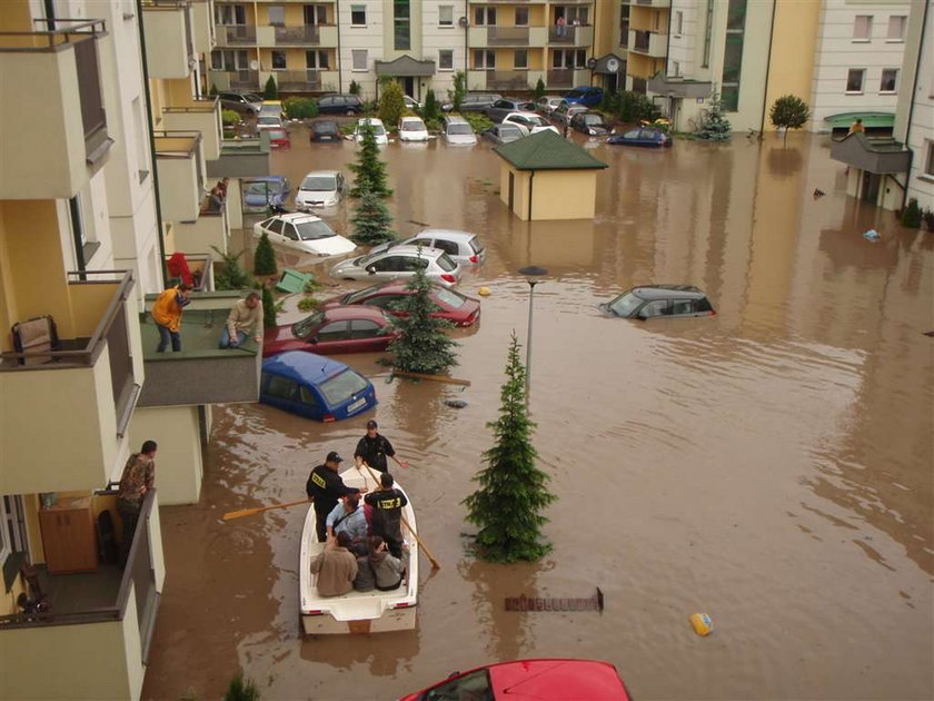 Idą sądzic się o powódź