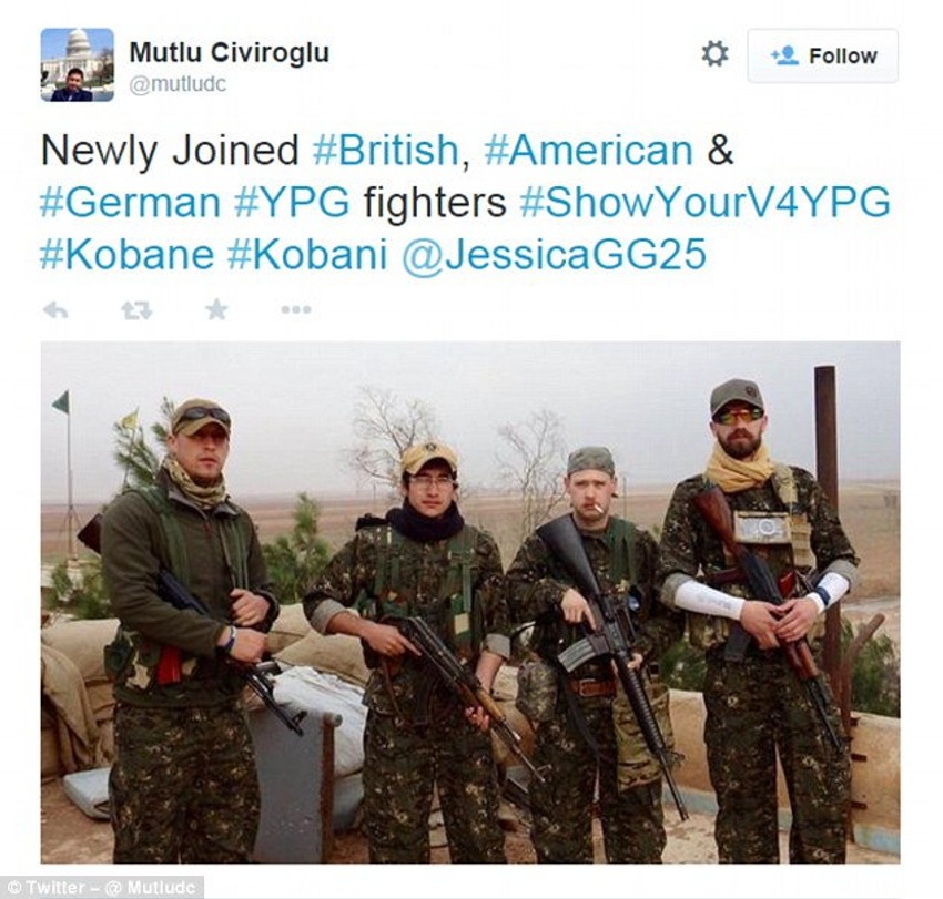 Joana je krenula stopama ostalih "zapadnjaka" koji su pre nje pritekli u pomoć Kurdima