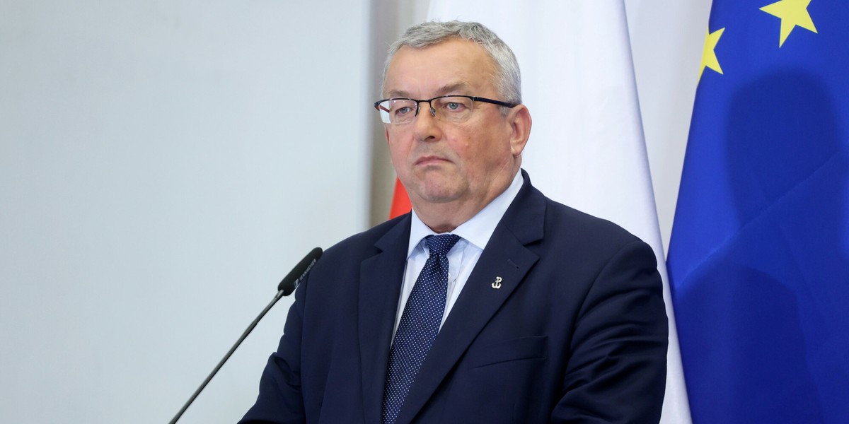 Minister infrastruktury Andrzej Adamczyk