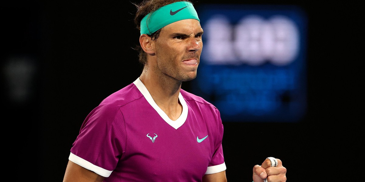 Rafael Nadal stworzyli z Serbem epickie widowisko. 