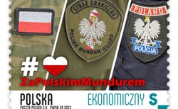 Obrońcy wschodniej granicy na znaczku Poczty Polskiej