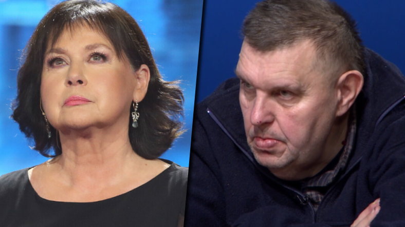 Elżbieta Jaworowicz i Krzysztof Kononowicz (vod.tvp.pl)