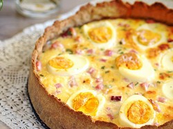 Nietuzinkowy sposób na świąteczne jajo: PRZEPIS na wielkanocne quiche
