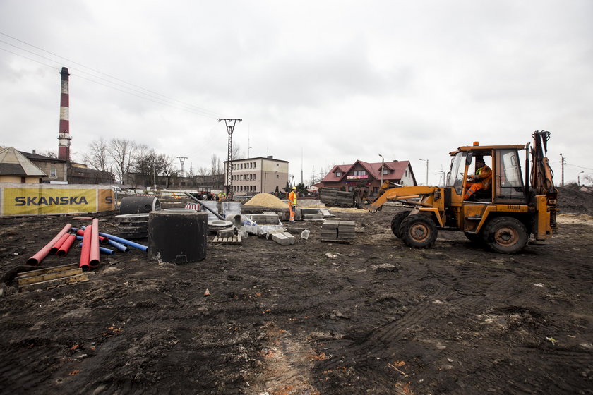 Sosnowiec rozkopany wzdłuż i wszerz