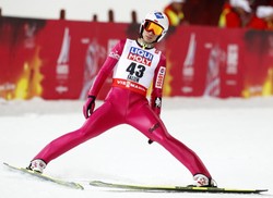 Kamil Stoch najlepszy na pierwszym treningu na dużej skoczni w Falun