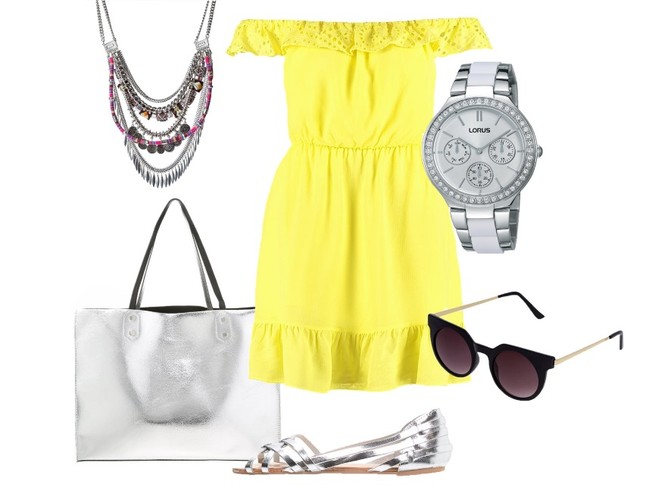 Odkryte ramiona. STYLIZACJE