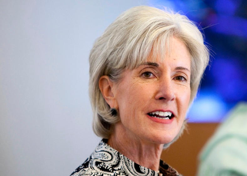 13. Kathleen Sebelius, sekretarz stanu USA ds. zdrowia.
