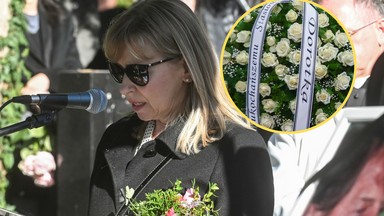 Poruszająca przemowa Doroty Segdy na pogrzebie męża. To niejedyny wzruszający gest
