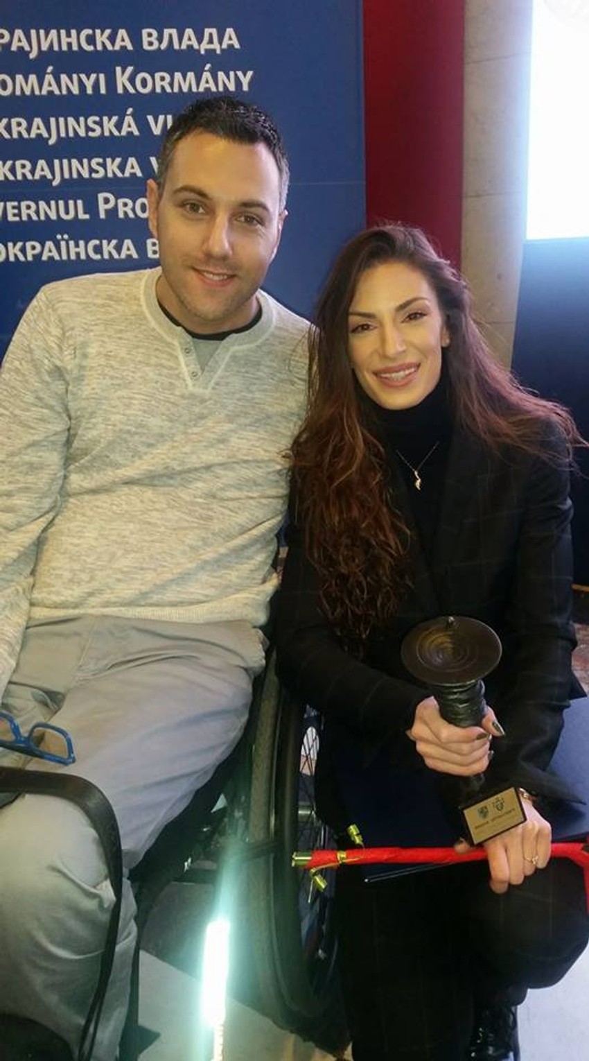 Boris sa Ivanom Španović