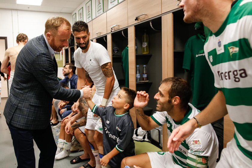 Pilka nozna. Ekstraklasa. Lechia Gdansk - Zaglebie Sosnowiec. 06.10.2018