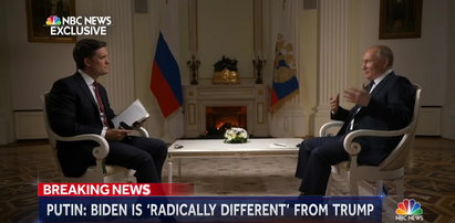 Dziennikarz wytknął Putinowi zabójstwa. Prezydent wściekł się na wizji. Pytanie uznał za "niegrzeczne"