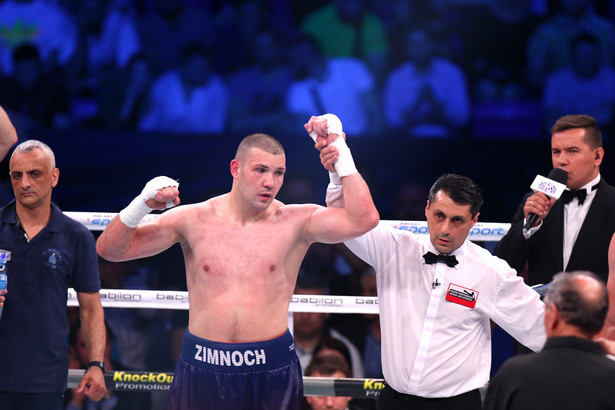 Zimnoch pokonał Rekowskiego na gali boksu w Wieliczce