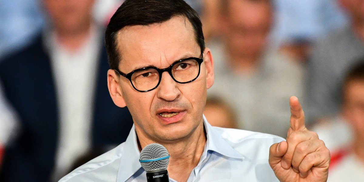 Premier Mateusz Morawiecki