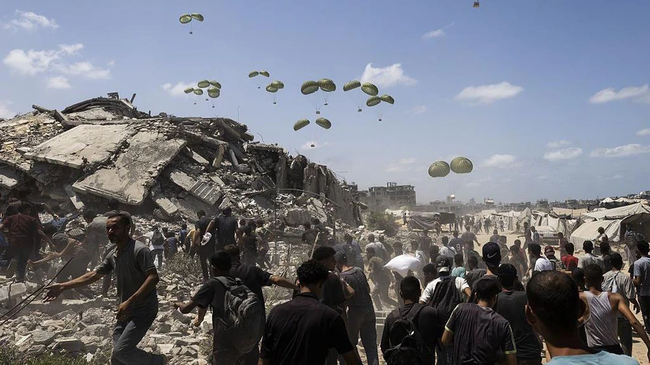 Izrael je delimično ukinuo kompletnu blokadu humanitarne pomoći u maju | Foto: Mahmoud Abu Hamda/Anadolu via Getty Images