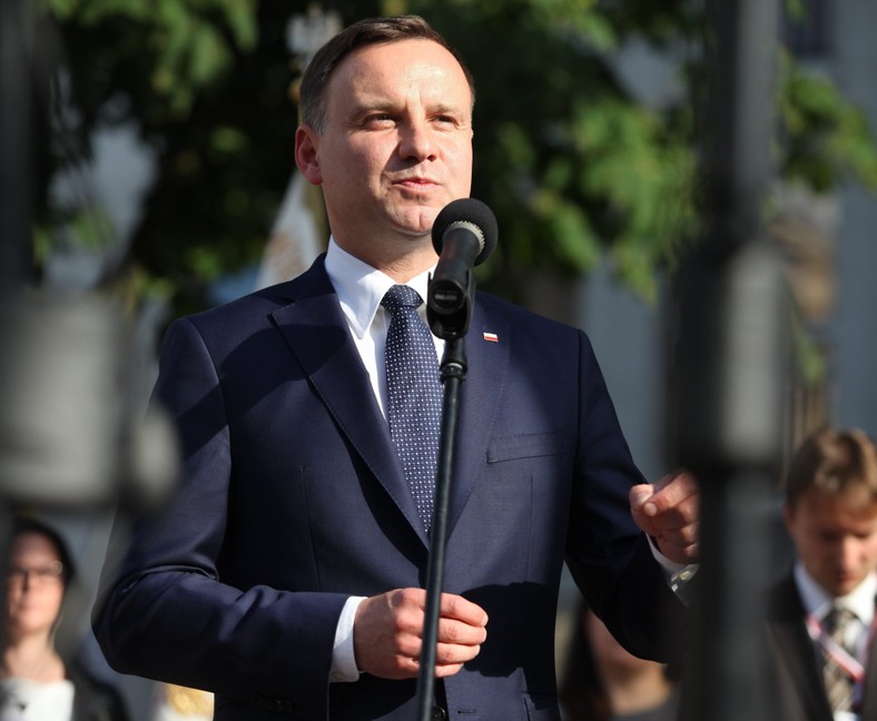 Czy Prezydent Andrzej Duda, człowiek bardzo wykształcony, zainicjuje akcję propagującą czytelnictwo Polaków?, fot. Marcin Kucewicz/Agencja Gazeta