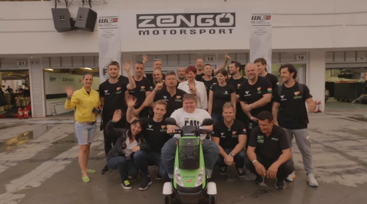 /Forrás: részlet a Zengő Motorsport videójából