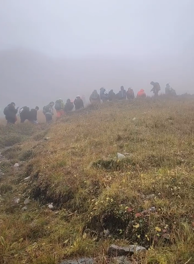 Turistov nezastavilo ani zlé počasie.