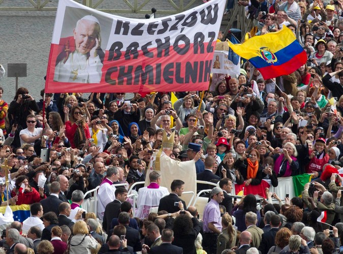 Papież wśród pielgrzymów